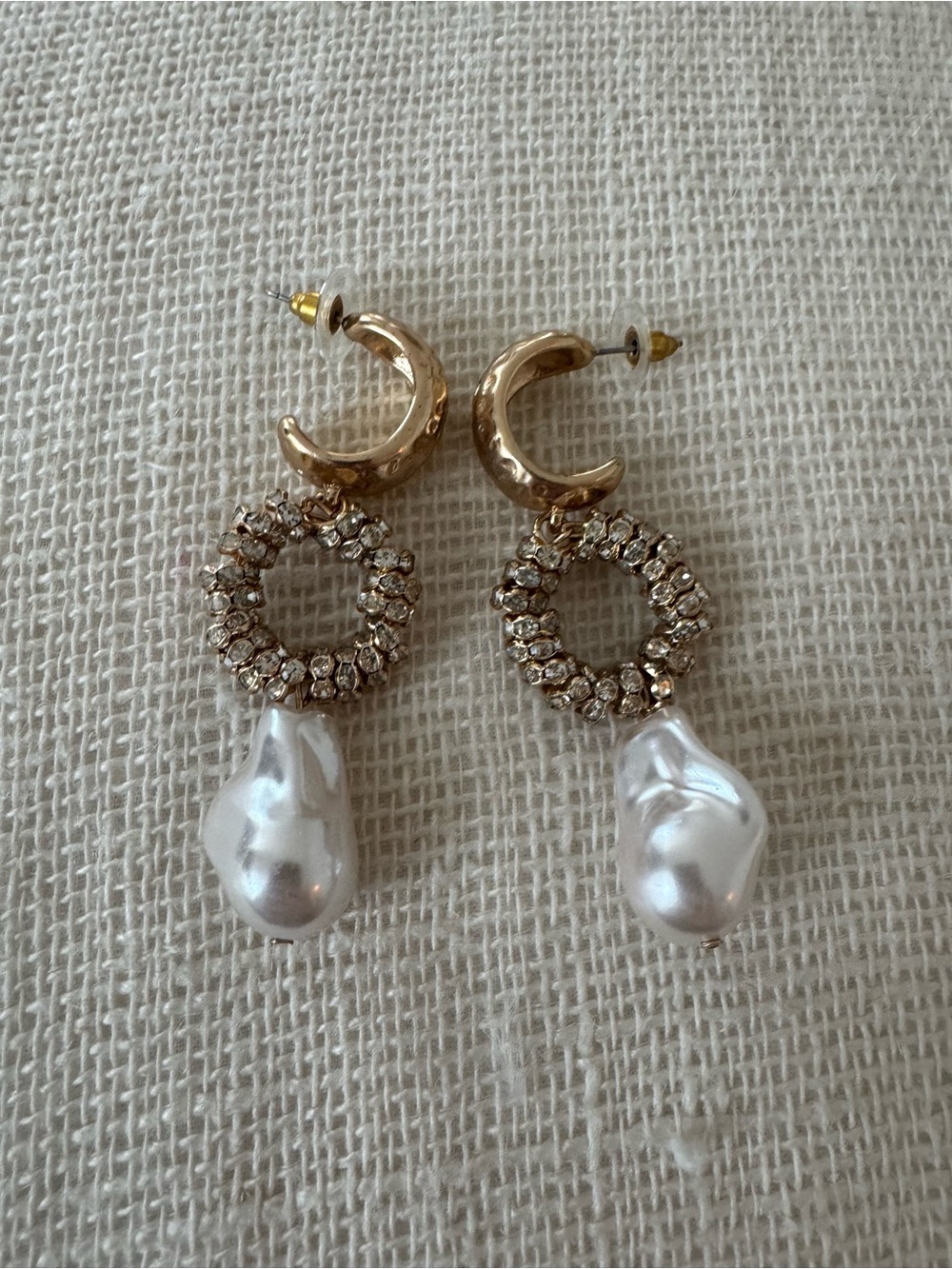 Mango statement earring